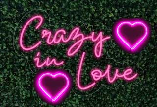 Neon with crazy in love Neon