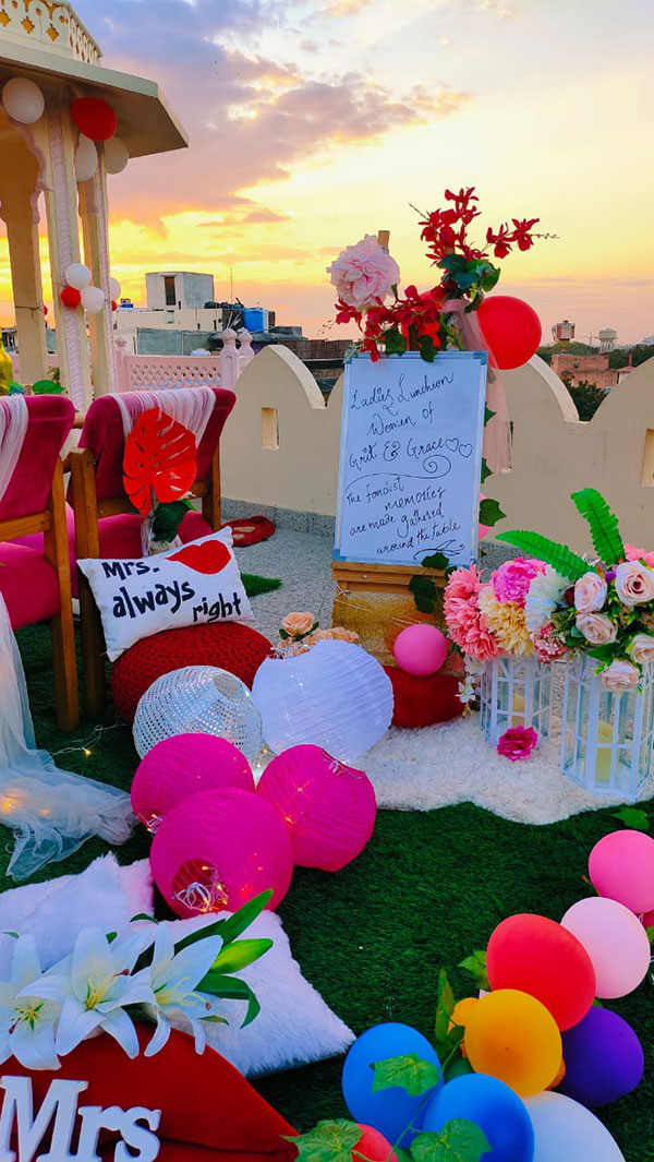 Romantic Dinner in Jaipur Romantic Dinner in Jaipur