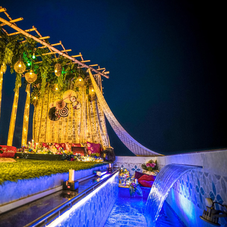 Bali Dreams : Rooftop Pool Side Romantic Date